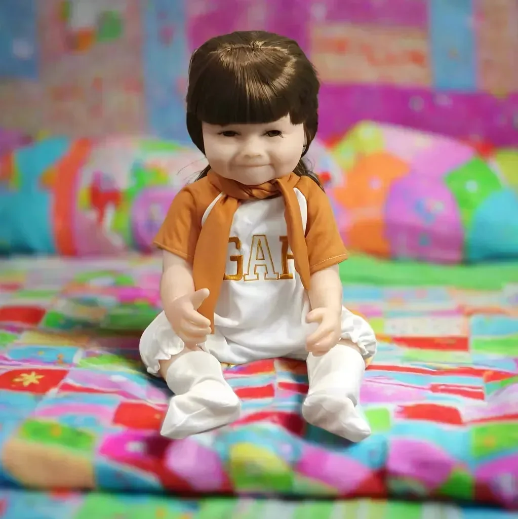 Little Miracle Realistic Silicon Baby Girl Doll (55 cm) - Image 18