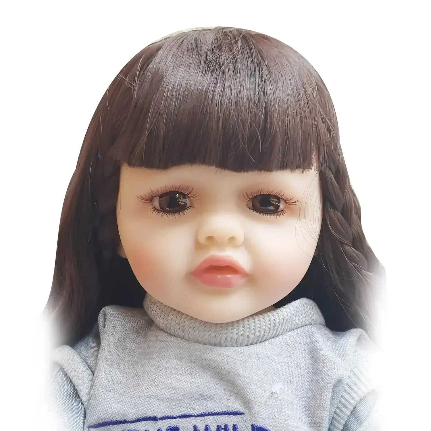 Little Miracle Realistic Silicon Baby Girl Doll (55 cm) - Image 42