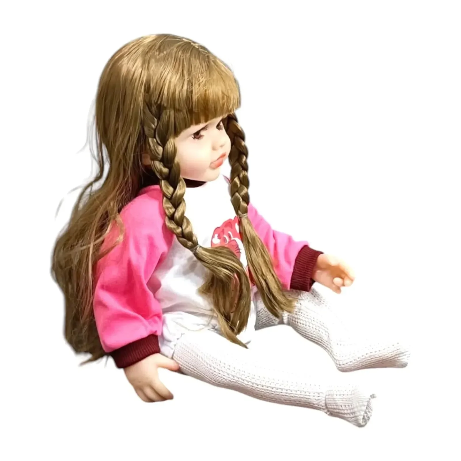 Little Miracle Realistic Silicon Baby Girl Doll (55 cm) - Image 52