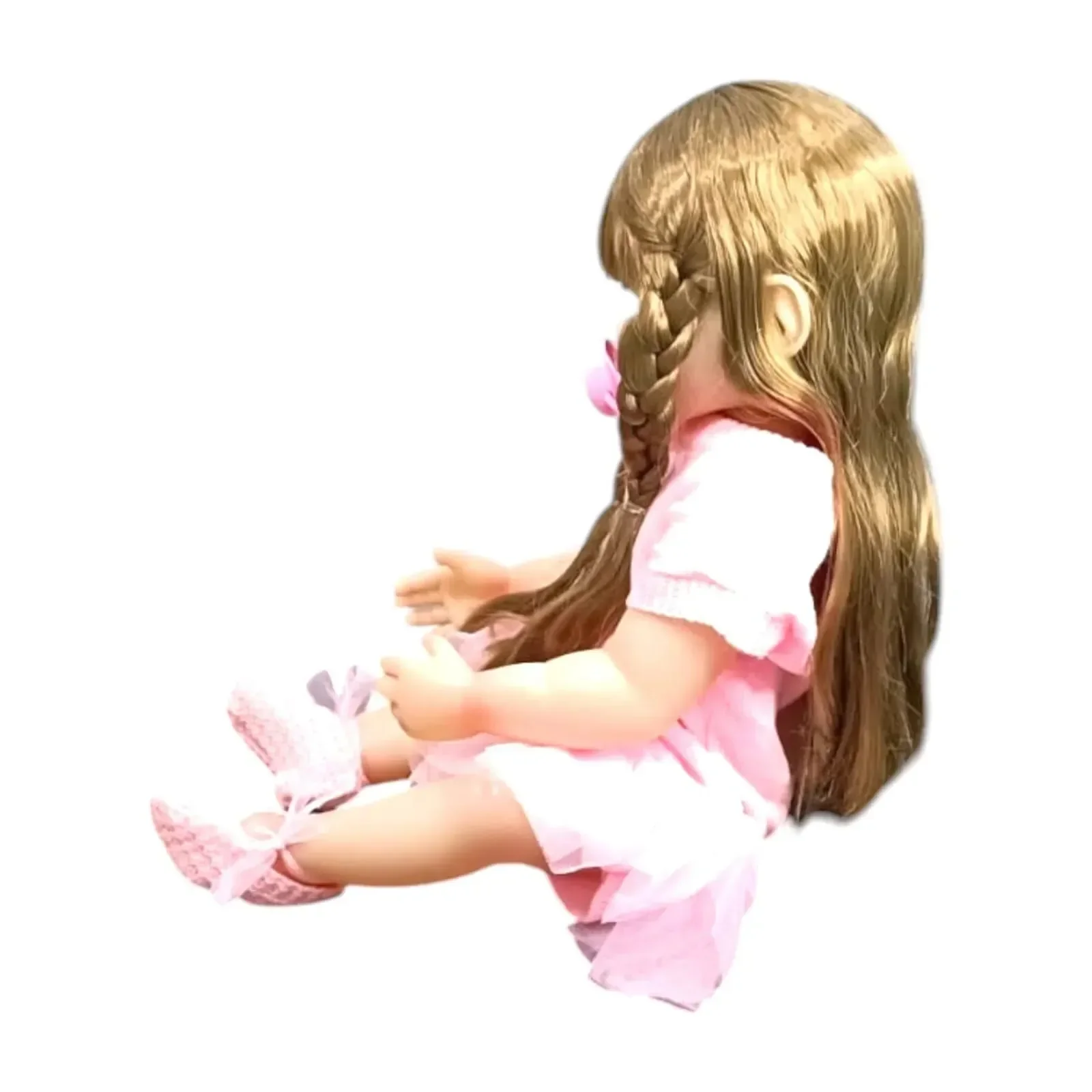 Little Miracle Realistic Silicon Baby Girl Doll (55 cm) - Image 57