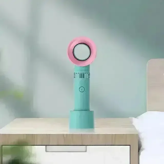 Rechargeable Bladeless Handheld Fan - Image 3