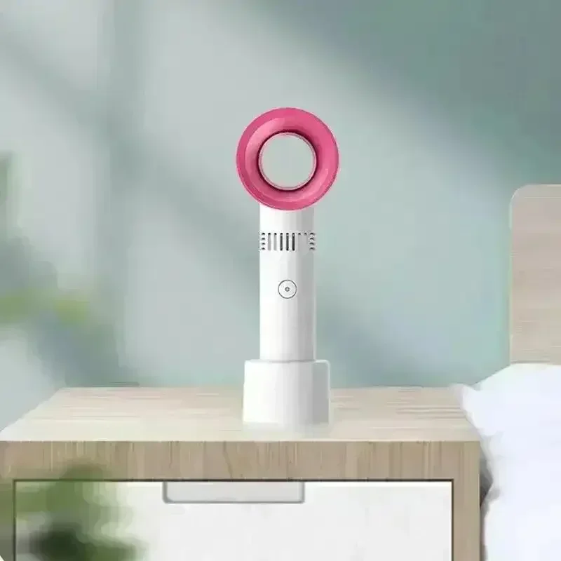 Rechargeable Bladeless Handheld Fan - Image 5