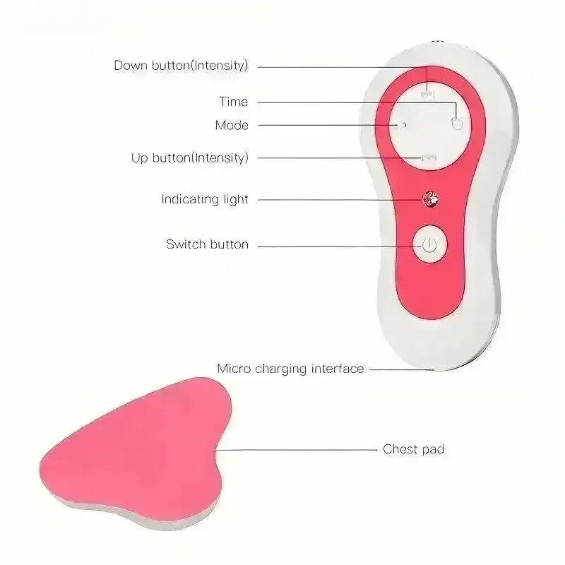 Rechargeable Electric Breast Massager - Image 4