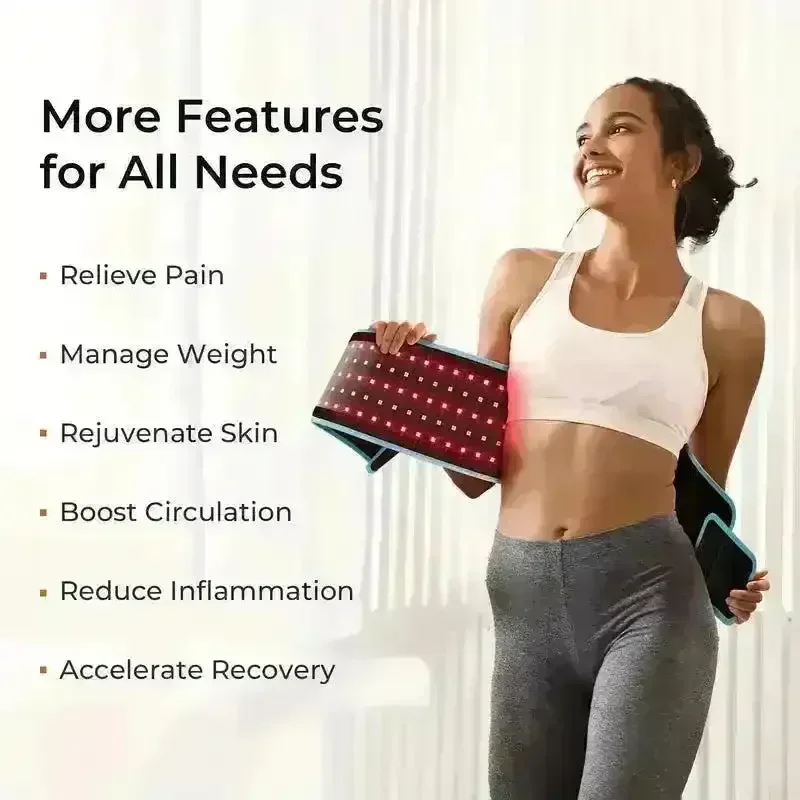 CureMe Red Infrared Light Therapy Lumbar Belt - Image 8