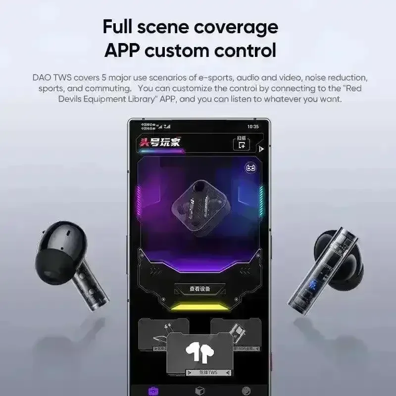 RedMagic DAO TWS AI Gaming Earbuds - Image 4