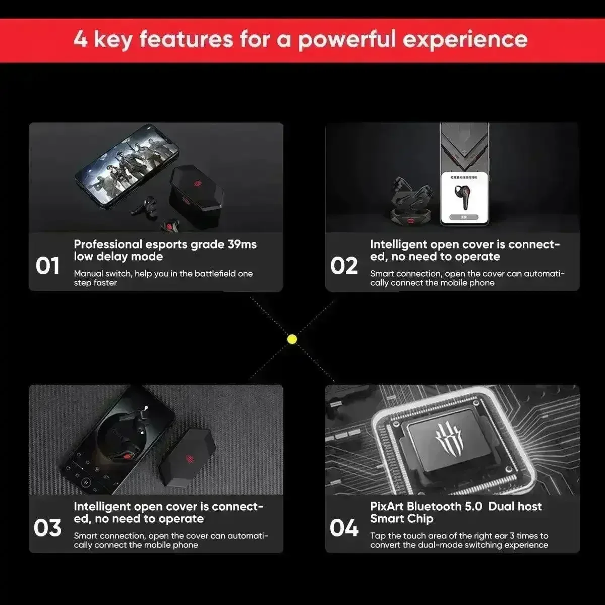 RedMagic TWS Gaming Earbuds - Image 5
