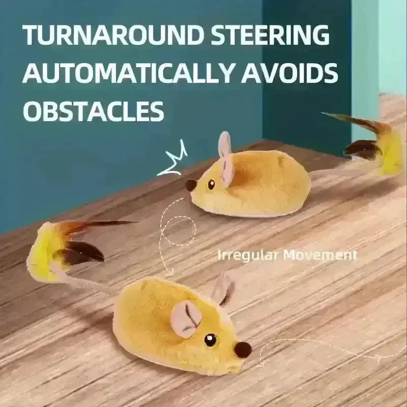 Remote-Controlled Mouse Cat Chase Toy - Image 2