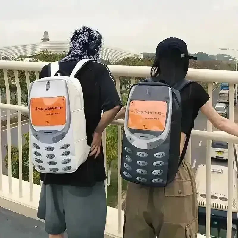 Retro 3310 Mobile Phone Shaped Backpack - Image 5