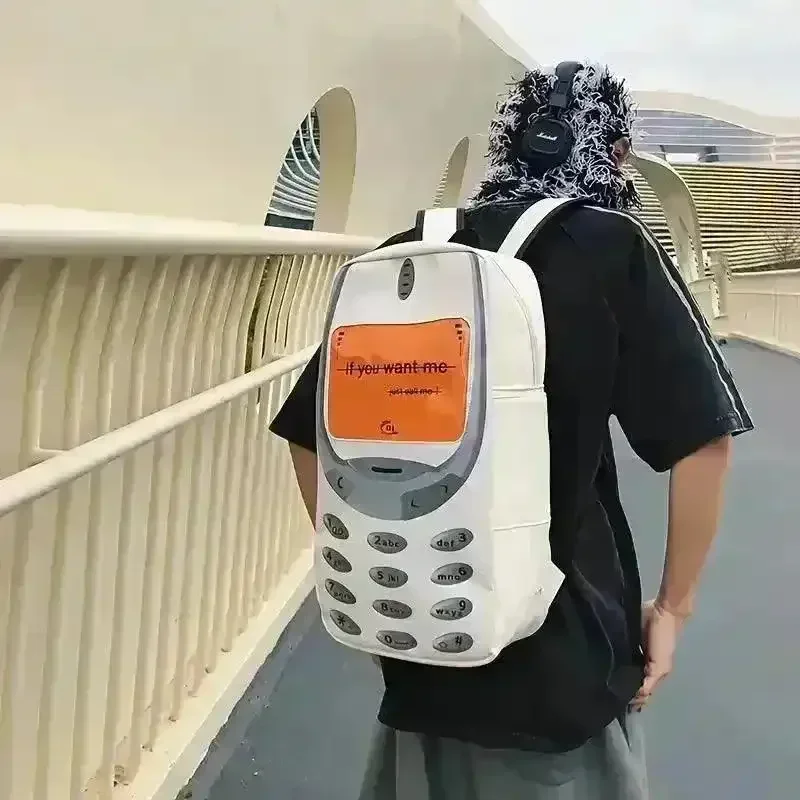 Retro 3310 Mobile Phone Shaped Backpack - Image 6