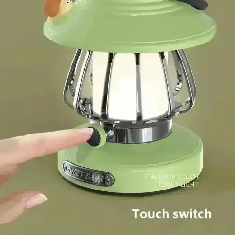 Retro USB Touch Dimming LED Lantern - Image 3