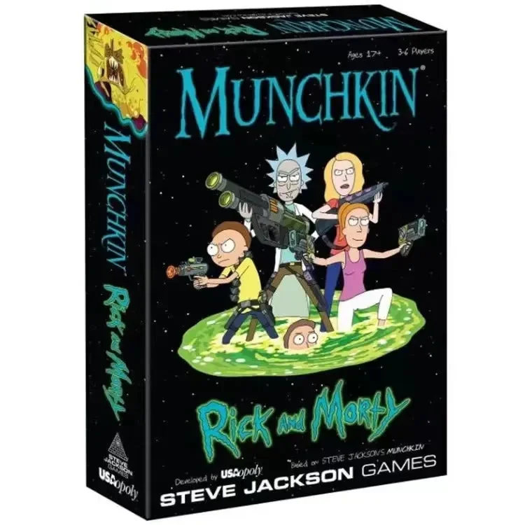 Rick and Morty Munchkin Card Game