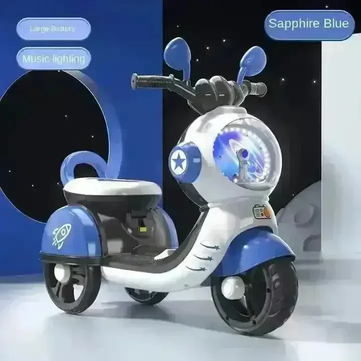 Ride-on Astronaut Baby Tricycle - Image 8