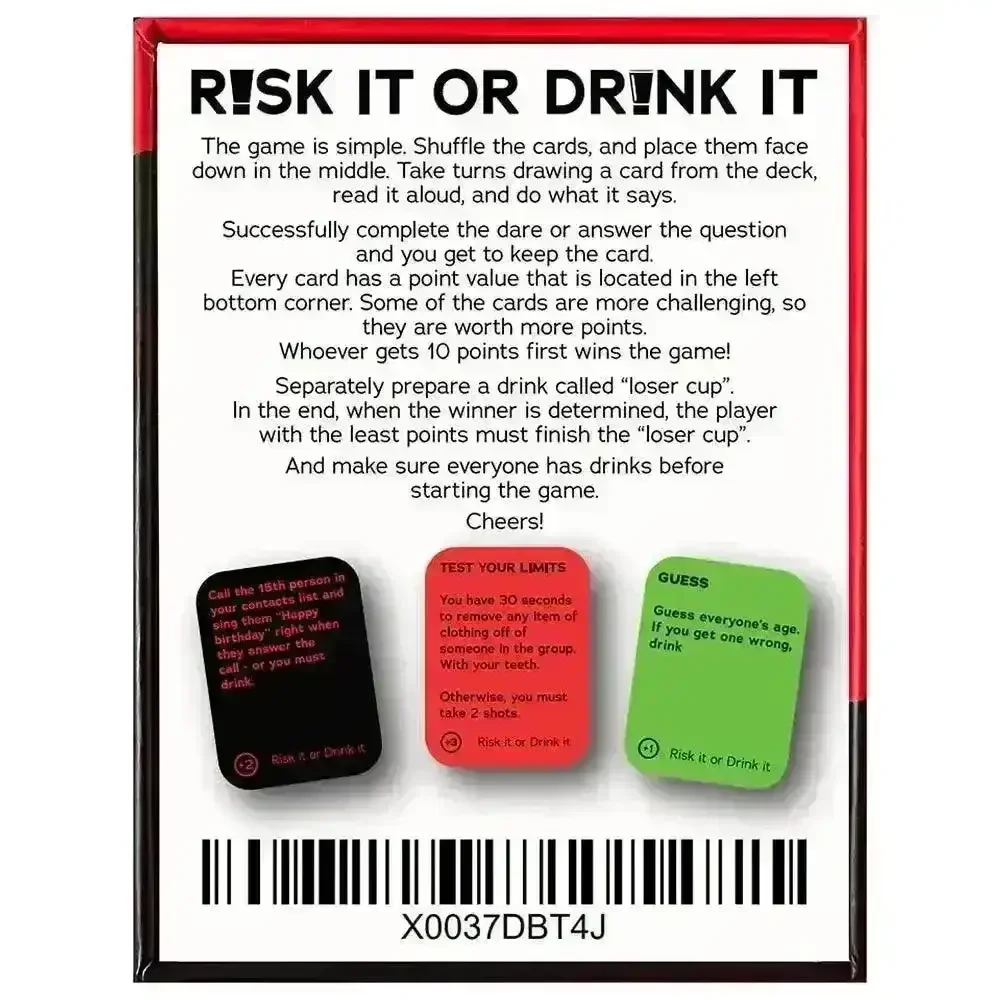 Risk It or Drink It Card Game - Image 7