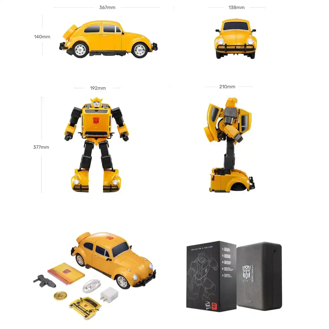 Robosen Bumblebee Auto-Converting Robot (34 cm) - Image 14