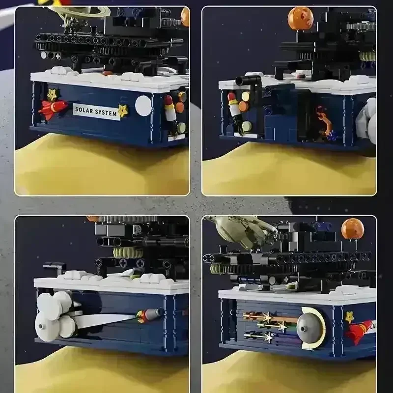 Rotating Solar System Building Blocks Set - Image 4