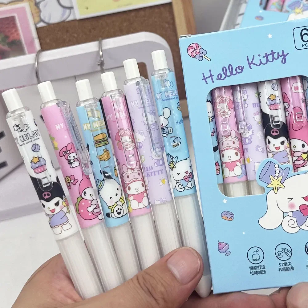 Sanliou Chubby Feels Gel Pen (Set of 6) - Image 3
