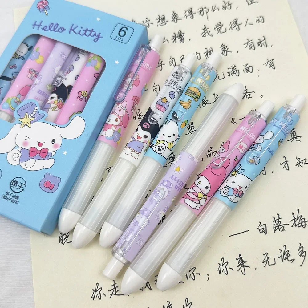 Sanliou Chubby Feels Gel Pen (Set of 6) - Image 4