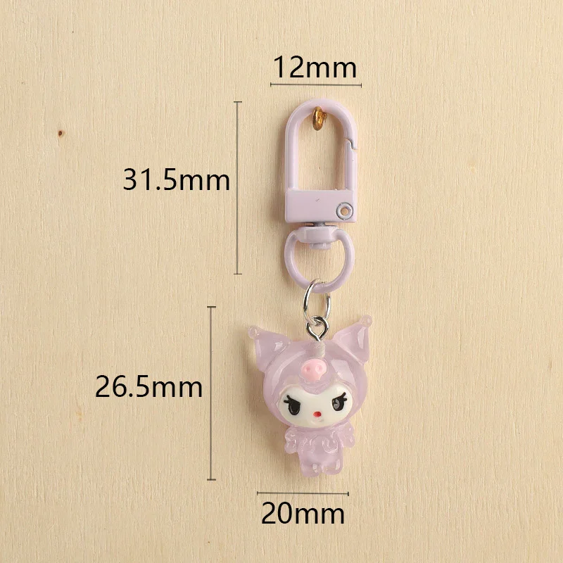 Sanliou Crystal Critters Charm Keychain - Image 9