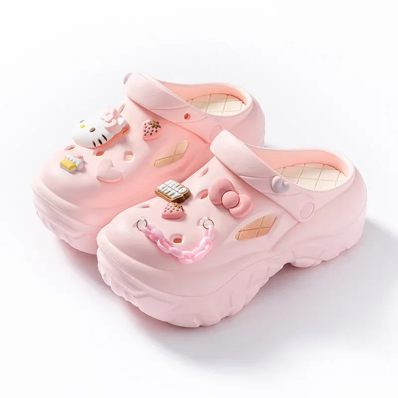 Sanliou High-Heel Walker Sandals - Image 6
