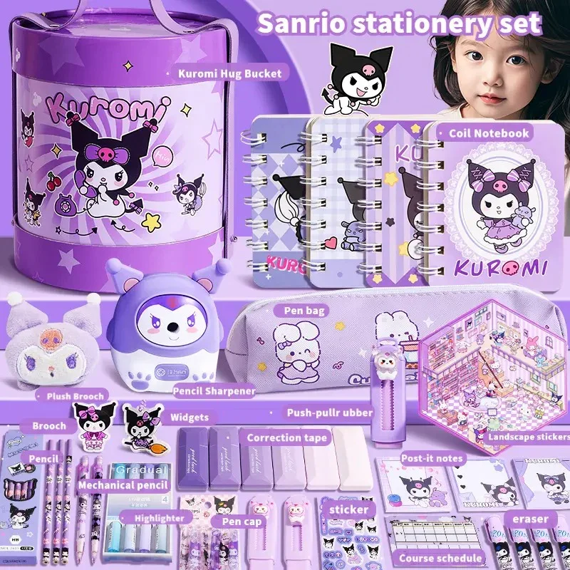 Sanliou Hug Bucket Stationery Set - Image 4