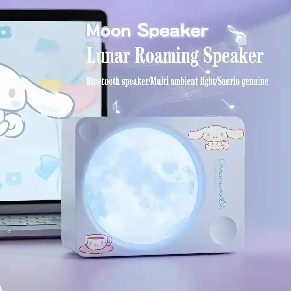 Sanliou Karaoke Moon Lamp Speaker - Image 3