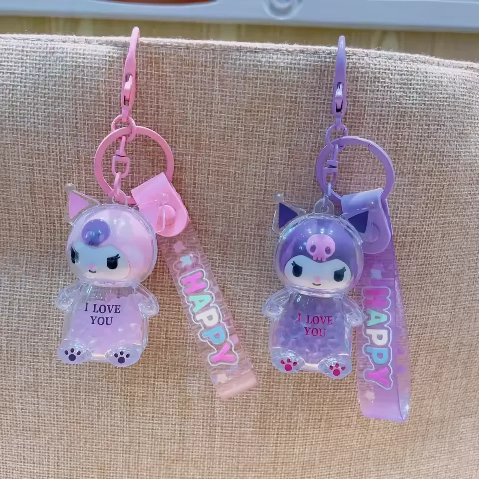 Sanliou Love & Happiness Glitter Keychain - Image 4