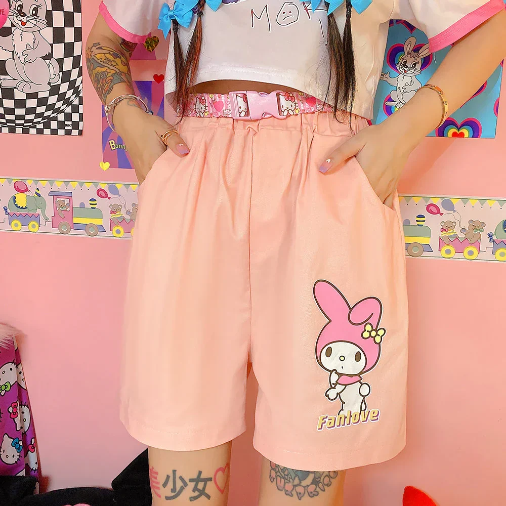Sanliou Pastel Trouble Twins Shorts - Image 3