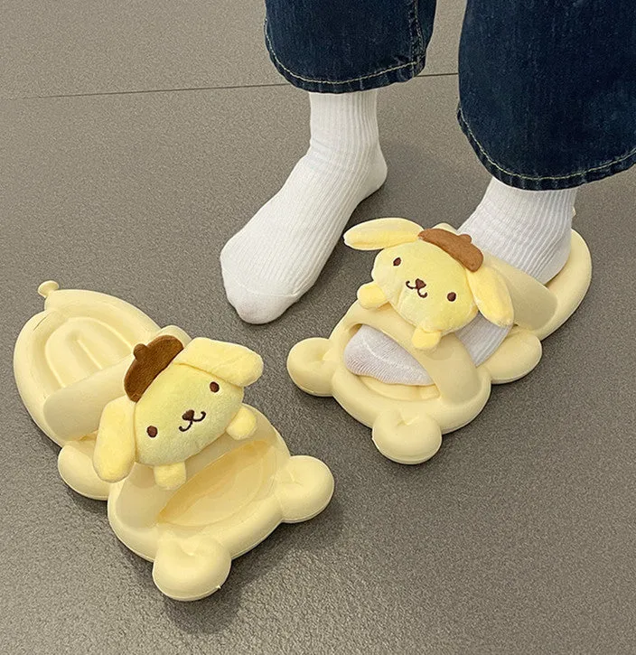Sanliou Plush Cuddle Paw Slippers - Image 5