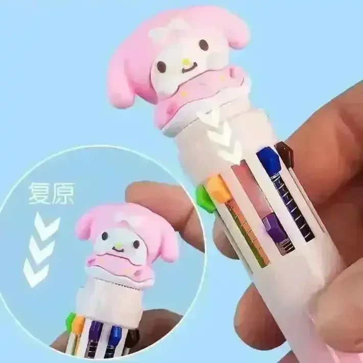 Sanliou 10-in-1 Kawaii Ball Pen - Image 6
