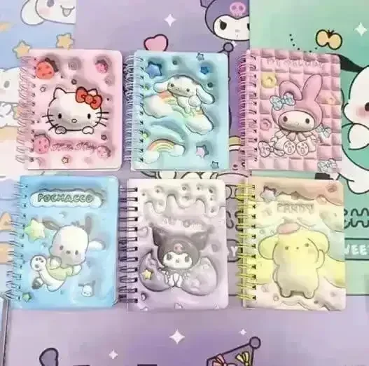 Sanliou 3D Kawaii Notebook Kuromi & Friends - Image 6