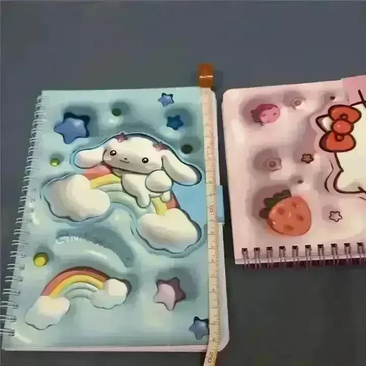 Sanliou 3D Kawaii Notebook Kuromi & Friends - Image 7