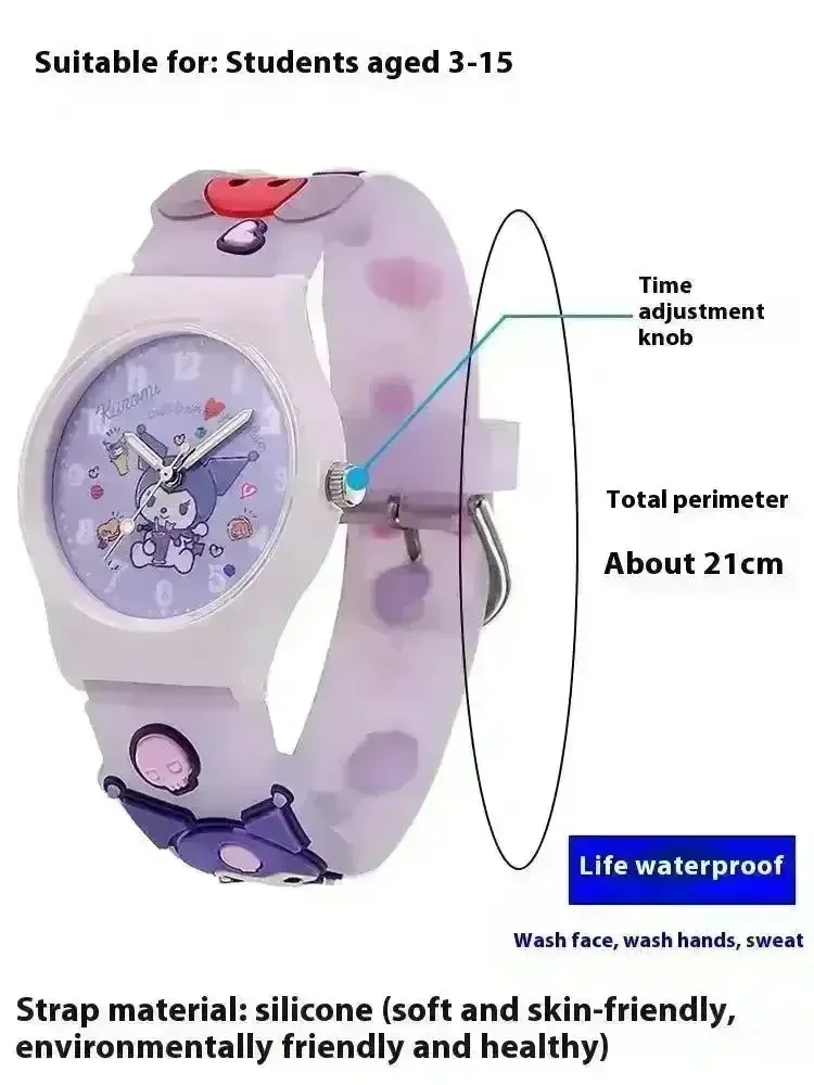 Sanliou 3D Pattern Kids Watch - Image 14