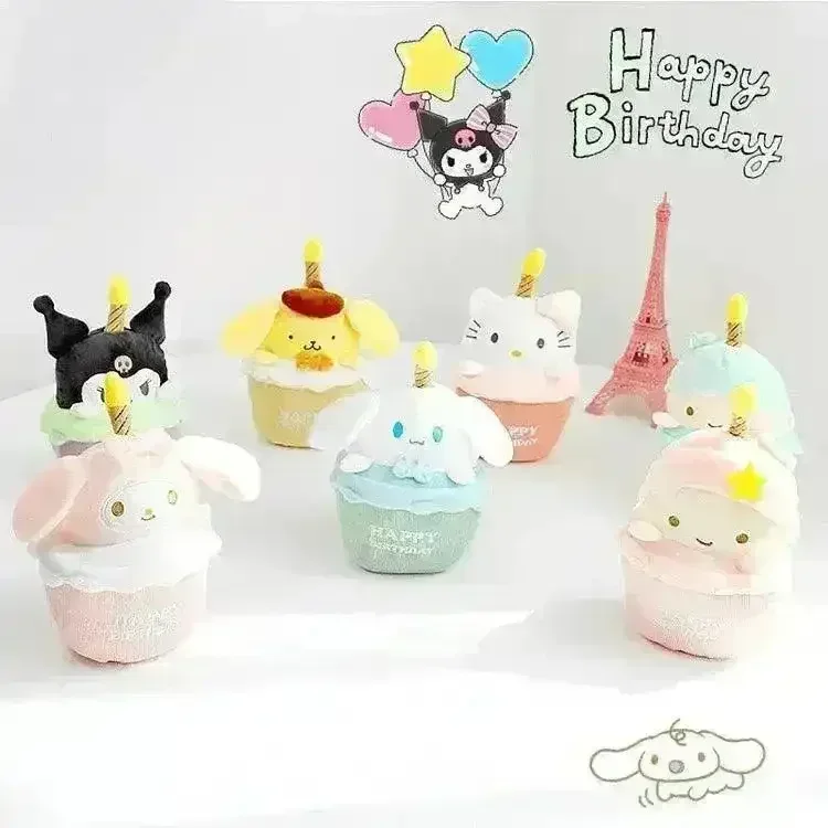 Sanliou Birthday Plush Cake