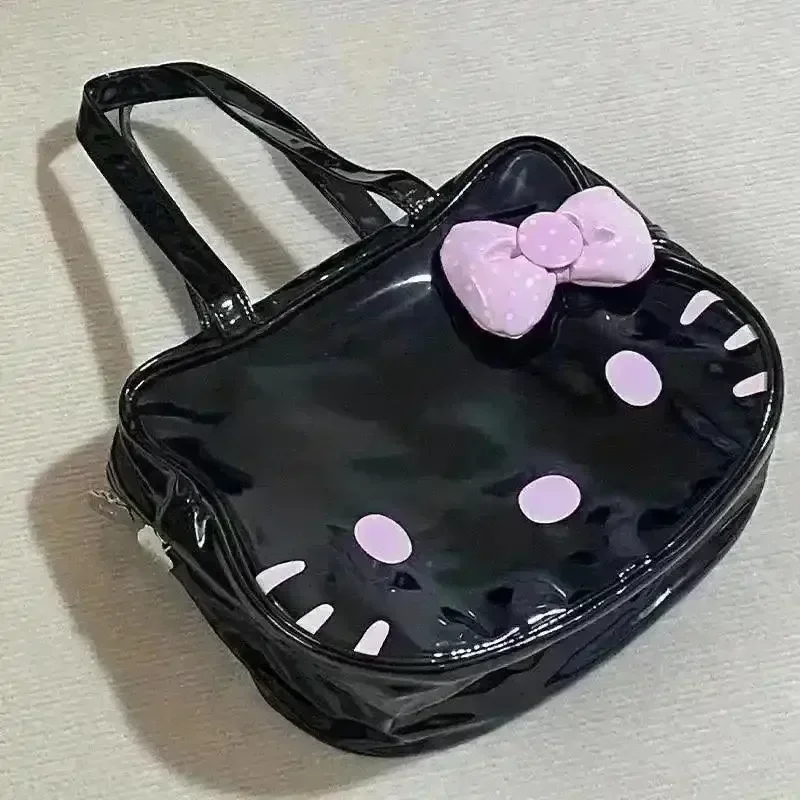 Sanliou Black Hello Kitty Tote Bag - Image 2