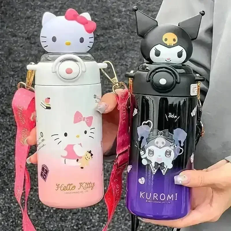 Sanliou Characters Insulated Water Bottle (600 ml) - Image 3