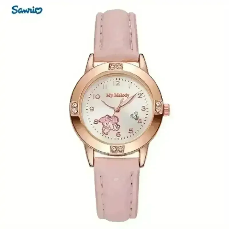 Sanliou Characters Rose Gold Diamond Watch - Image 7