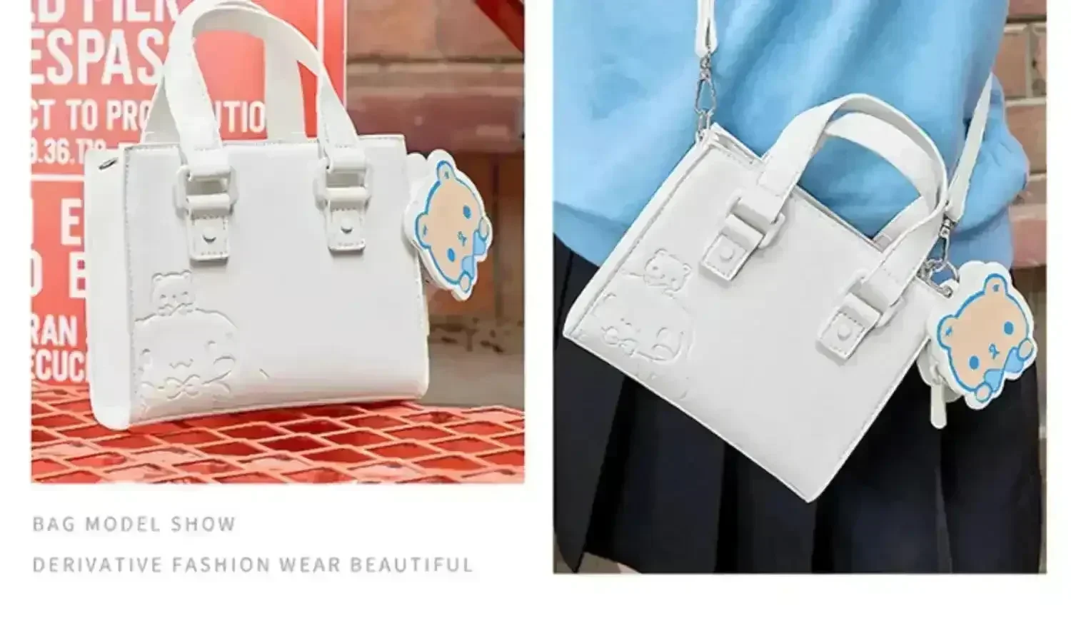 Sanliou City Chic Crossbody Bag - Image 11