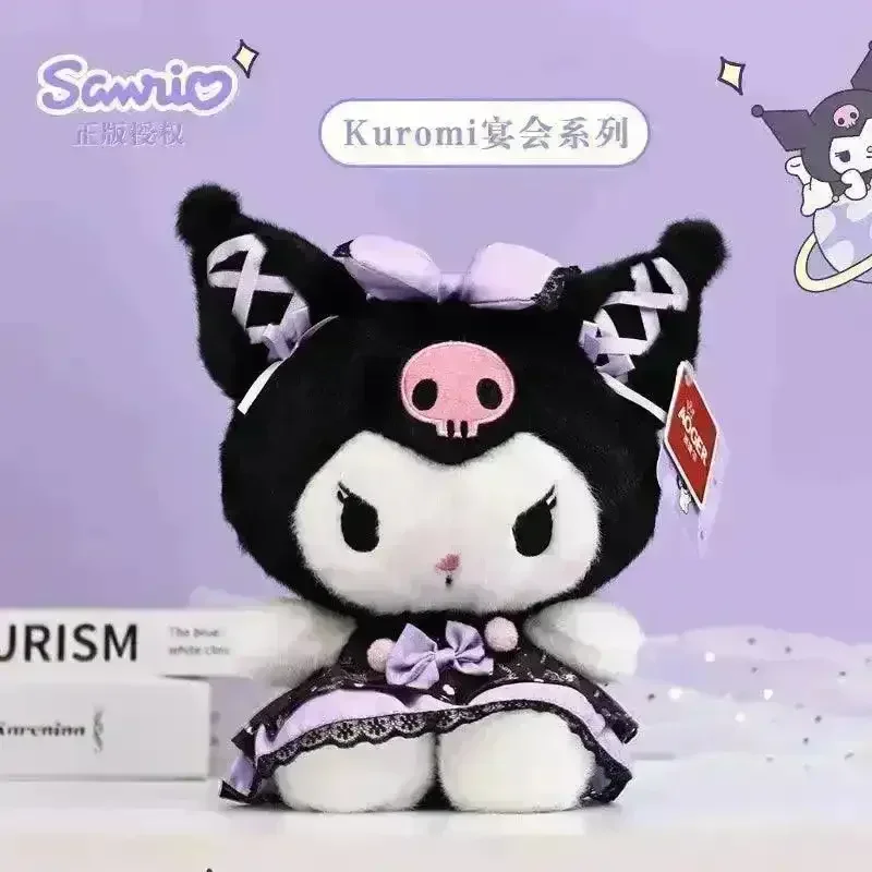 Sanliou Cuddles Kuromi My Melody Plushies - Image 6