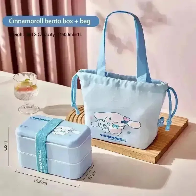 Sanliou Double Layer Bento Box - Image 15