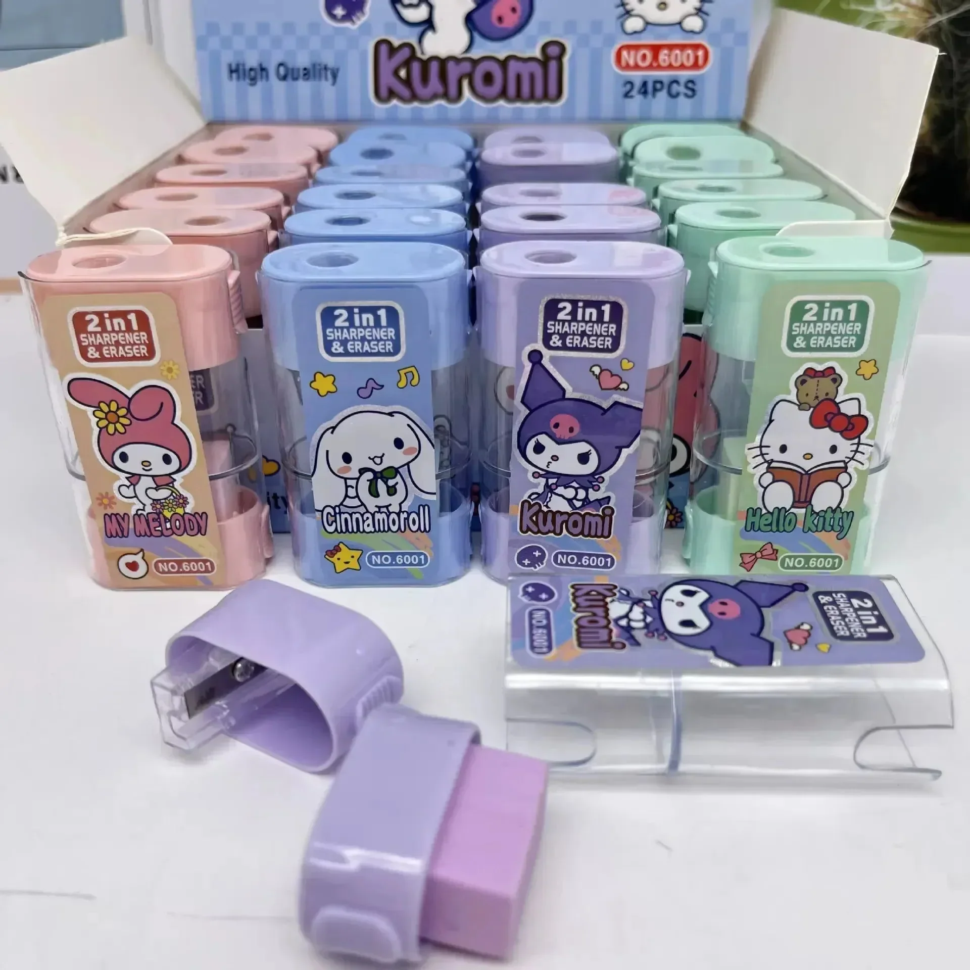 Sanliou Duo Magic Sharpener & Eraser - Image 2