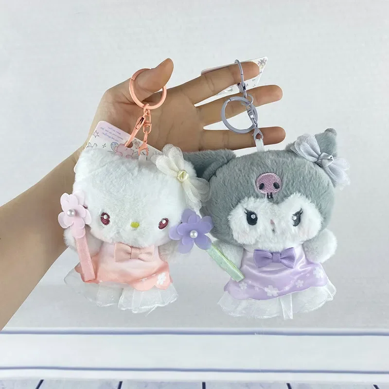 Sanrio Flower Fairy Plush Keychain - Image 2
