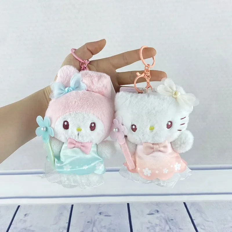 Sanrio Flower Fairy Plush Keychain - Image 6
