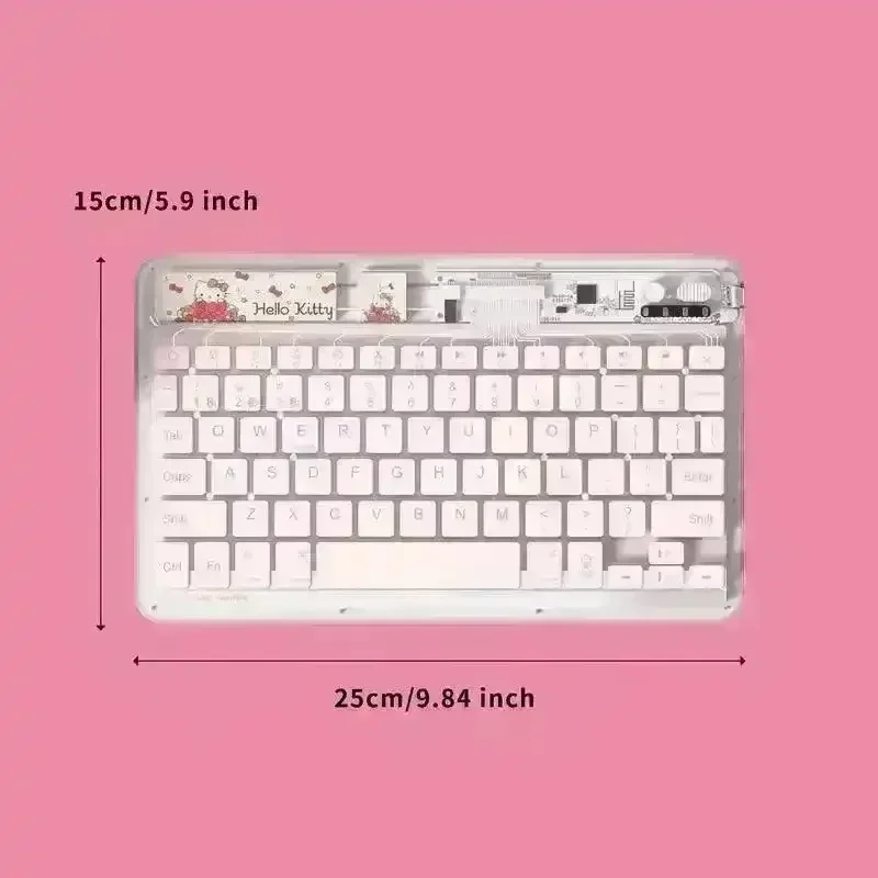 Sanliou Hello Kitty Ambidextrous Mouse and Wireless Keyboard - Image 11