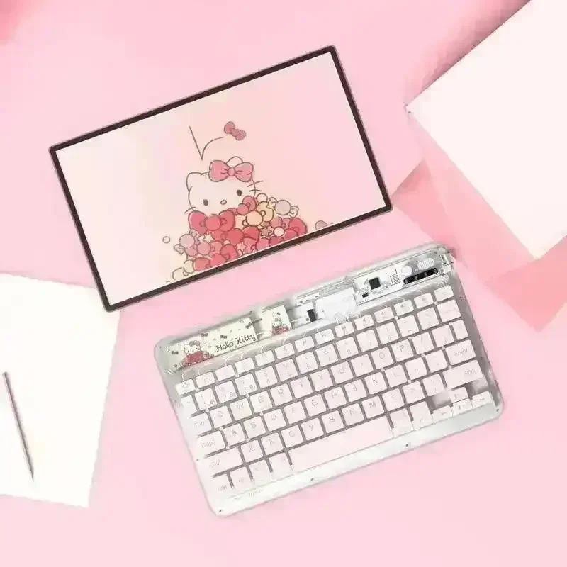 Sanliou Hello Kitty Ambidextrous Mouse and Wireless Keyboard - Image 3