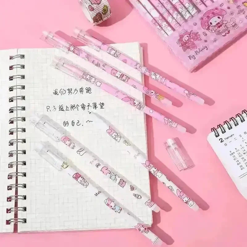 Sanliou Hello Kitty Design Erasable Pen (Set of 12) - Image 3