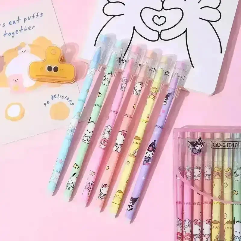 Sanliou Hello Kitty Design Erasable Pen (Set of 12) - Image 4