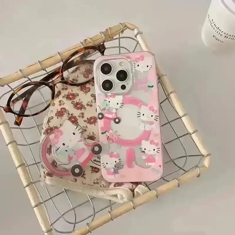 Sanliou Hello Kitty MagSafe Hard Case (For iPhones) - Image 3