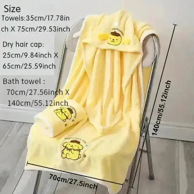Sanliou Kawaii 3-Piece Soft Bath Set - Image 19