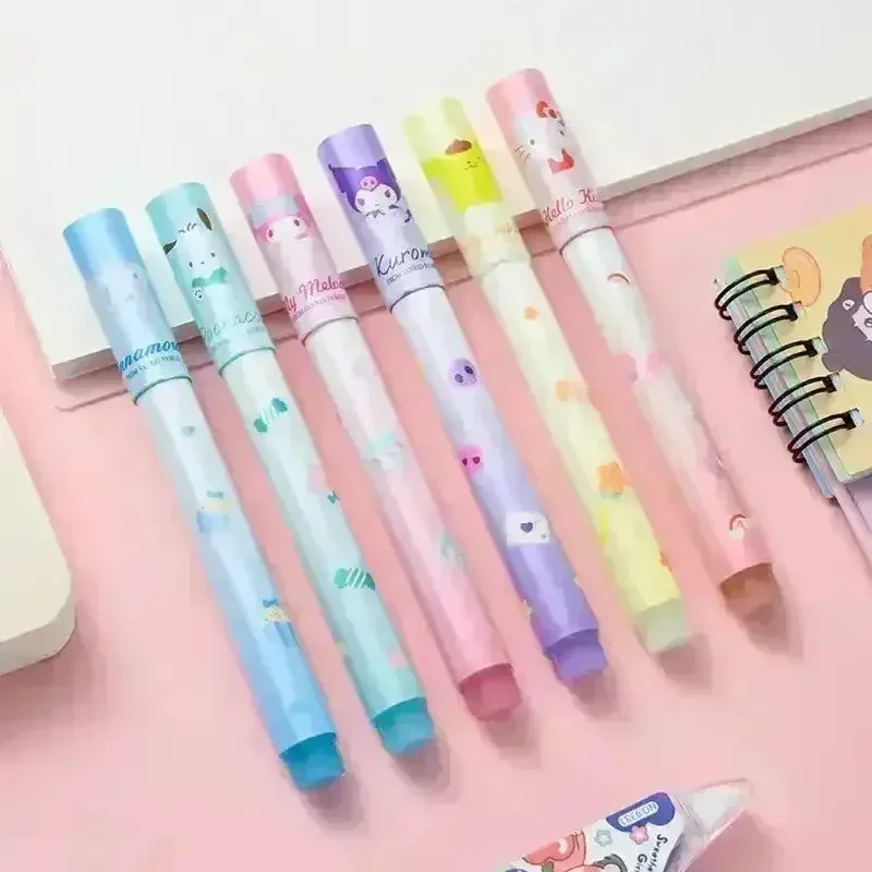 Sanliou Kawaii Fluorescent Highlighter (Set of 6) - Image 5