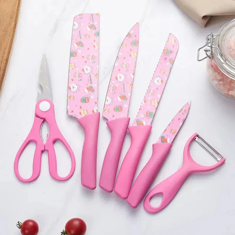 Sanliou Kawaii Kitchen Knife Set - Image 2